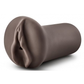 Коричневый мастубратор-вагина Nicole s Kitty - Blush Novelties - в Жуковском купить с доставкой
