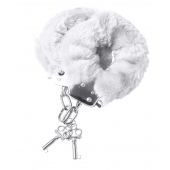 Наручники с белой меховой опушкой - ToyFa - купить с доставкой в Жуковском