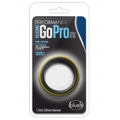 Черно-желтое силиконовое эрекционное кольцо Silicone Go Pro Cock Ring - Blush Novelties - в Жуковском купить с доставкой
