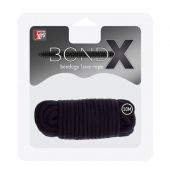 Черная веревка для связывания BONDX LOVE ROPE - 10 м. - Dream Toys - купить с доставкой в Жуковском