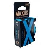 Классические презервативы в железном кейсе MAXUS Classic - 3 шт. - Maxus - купить с доставкой в Жуковском