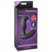 Черный массажер простаты Electro Stim Prostate Vibe с электростимуляцией - 13,3 см. - Pipedream - купить с доставкой в Жуковском