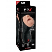 Мастурбатор-ротик Deep Throat Vibrating Stroker - Pipedream - в Жуковском купить с доставкой