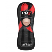 Мастурбатор-ротик Vibrating Oral Stroker - Pipedream - в Жуковском купить с доставкой