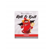 Стимулирующий презерватив-насадка Roll   Ball Cherry - Sitabella - купить с доставкой в Жуковском