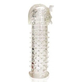Закрытая прозрачная насадка на пенис Crystal Sleeve Faraon - 13,5 см. - Erowoman-Eroman - в Жуковском купить с доставкой