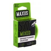 Презервативы в железном кейсе MAXUS Mixed - 3 шт. - Maxus - купить с доставкой в Жуковском