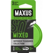 Презервативы в железном кейсе MAXUS Mixed - 3 шт. - Maxus - купить с доставкой в Жуковском