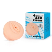 Телесная насадка-вагина на помпу - Sex Expert - в Жуковском купить с доставкой