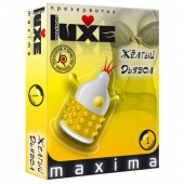 Презерватив LUXE Maxima  Желтый дьявол  - 1 шт. - Luxe - купить с доставкой в Жуковском