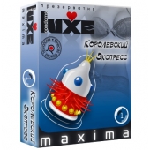Презерватив LUXE Maxima  Королевский экспресс  - 1 шт. - Luxe - купить с доставкой в Жуковском