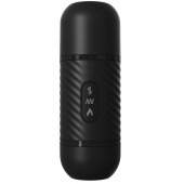 Черный вибромассажер с функцией поступательных движений Ass Thruster - Pipedream - купить с доставкой в Жуковском