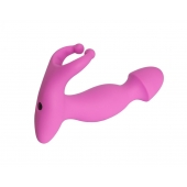 Розовый стимулятор простаты с усиками - 15 см. - 4sexdreaM - в Жуковском купить с доставкой