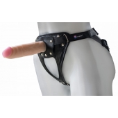 Универсальный мягкий пояс с насадкой Hard brutal BDSM-КОНСУЛ - 17 см. - LOVETOY (А-Полимер) - купить с доставкой в Жуковском
