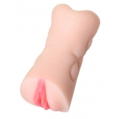 Телесный двусторонний мастурбатор Rich Fruit - вагина и анус - ToyFa - в Жуковском купить с доставкой