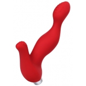 Красный силиконовый вибростимулятор простаты Proman - 12,5 см. - ToyFa - в Жуковском купить с доставкой
