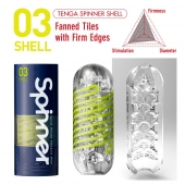 Мастурбатор SPINNER Shell - Tenga - в Жуковском купить с доставкой