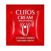 Пробник возбуждающего крема для женщин Clitos Cream - 1,5 гр. - Биоритм - купить с доставкой в Жуковском