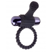 Черное эрекционное виброкольцо Vibrating Silicone Super Ring - Pipedream - в Жуковском купить с доставкой