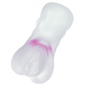 Прозрачный реалистичный мастурбатор Juicy Pussy Crystal Rose - ToyFa - в Жуковском купить с доставкой