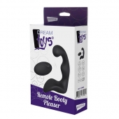 Черный вибромассажер простаты REMOTE BOOTY PLEASER - Dream Toys - в Жуковском купить с доставкой