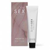 Лубрикант на водной основе Slow Sex Anal Play Gel - 30 мл. - Bijoux Indiscrets - купить с доставкой в Жуковском