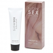 Лубрикант на водной основе Slow Sex Anal Play Gel - 30 мл. - Bijoux Indiscrets - купить с доставкой в Жуковском