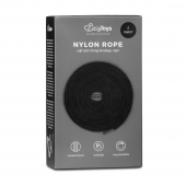 Черная веревка для бондажа Easytoys Bondage Rope - 5 м. - Easy toys - купить с доставкой в Жуковском