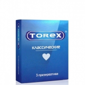 Гладкие презервативы Torex  Классические  - 3 шт. - Torex - купить с доставкой в Жуковском