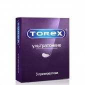 Презервативы Torex  Ультратонкие  - 3 шт. - Torex - купить с доставкой в Жуковском