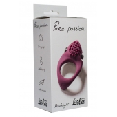 Бордовое эрекционное виброкольцо Pure Passion Midnight - Lola Games - в Жуковском купить с доставкой