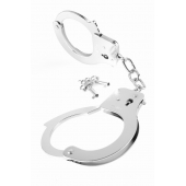 Металлические серебристые наручники Designer Metal Handcuffs - Pipedream - купить с доставкой в Жуковском
