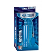 Синяя вакуумная помпа MENZSTUFF PENIS ENLARGER - Dream Toys - в Жуковском купить с доставкой