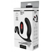 Черный массажер простаты REMOTE P-PLEASER - Dream Toys - в Жуковском купить с доставкой