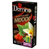 Ароматизированные презервативы DOMINO  Ароматный микс  - 6 шт. - Domino - купить с доставкой в Жуковском