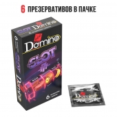 Ароматизированные презервативы DOMINO  Фруктовый слот  - 6 шт. - Domino - купить с доставкой в Жуковском