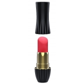 Клиторальный стимулятор-помада LIPSTICK - 9,3 см. - Dream Toys - купить с доставкой в Жуковском