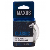 Классические презервативы в пластиковом кейсе MAXUS Classic - 3 шт. - Maxus - купить с доставкой в Жуковском