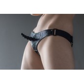 Черные трусики Better с анальной насадкой - 8 см. - Lola Games - купить с доставкой в Жуковском