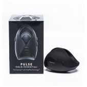 Черный инновационный мужской вибратор PULSE SOLO ESSENTIAL - Hot Octopuss - в Жуковском купить с доставкой