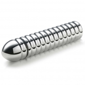 Рельефный фаллос для интенсивного электросекса Groovey George - 20 см. - MyStim - купить с доставкой в Жуковском