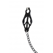 Зажимы на соски Darkside с цепочкой - Lola Games - купить с доставкой в Жуковском