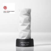 Белый 3D мастурбатор POLYGON - Tenga - в Жуковском купить с доставкой