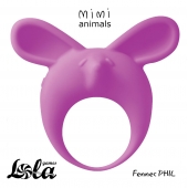 Фиолетовое эрекционное кольцо Fennec Phil - Lola Games - в Жуковском купить с доставкой