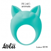 Зеленое эрекционное кольцо Lemur Remi - Lola Games - в Жуковском купить с доставкой