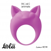Фиолетовое эрекционное кольцо Lemur Remi - Lola Games - в Жуковском купить с доставкой