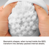 Белый мастурбатор Tenga Geo Coral - Tenga - в Жуковском купить с доставкой