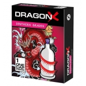 Презерватив Sitabella Dragon SOUTHERN с усиками - Sitabella - купить с доставкой в Жуковском