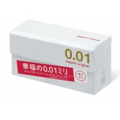 Супер тонкие презервативы Sagami Original 0.01 - 10 шт. - Sagami - купить с доставкой в Жуковском