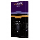 Разноцветные презервативы DOMINO Colour Beauty - 6 шт. - Domino - купить с доставкой в Жуковском